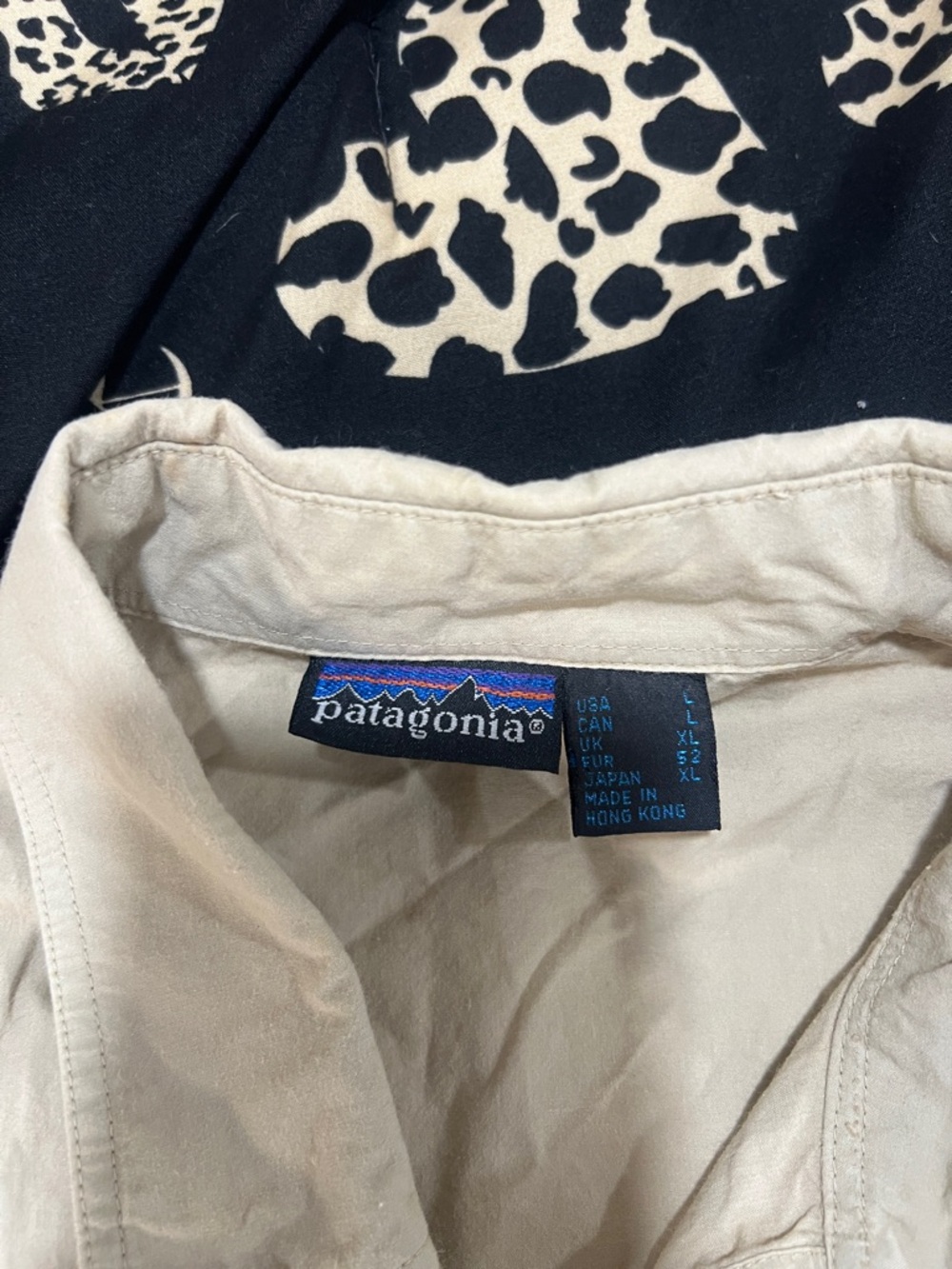 Patagonia Beige Button-Down Casual Shirt
